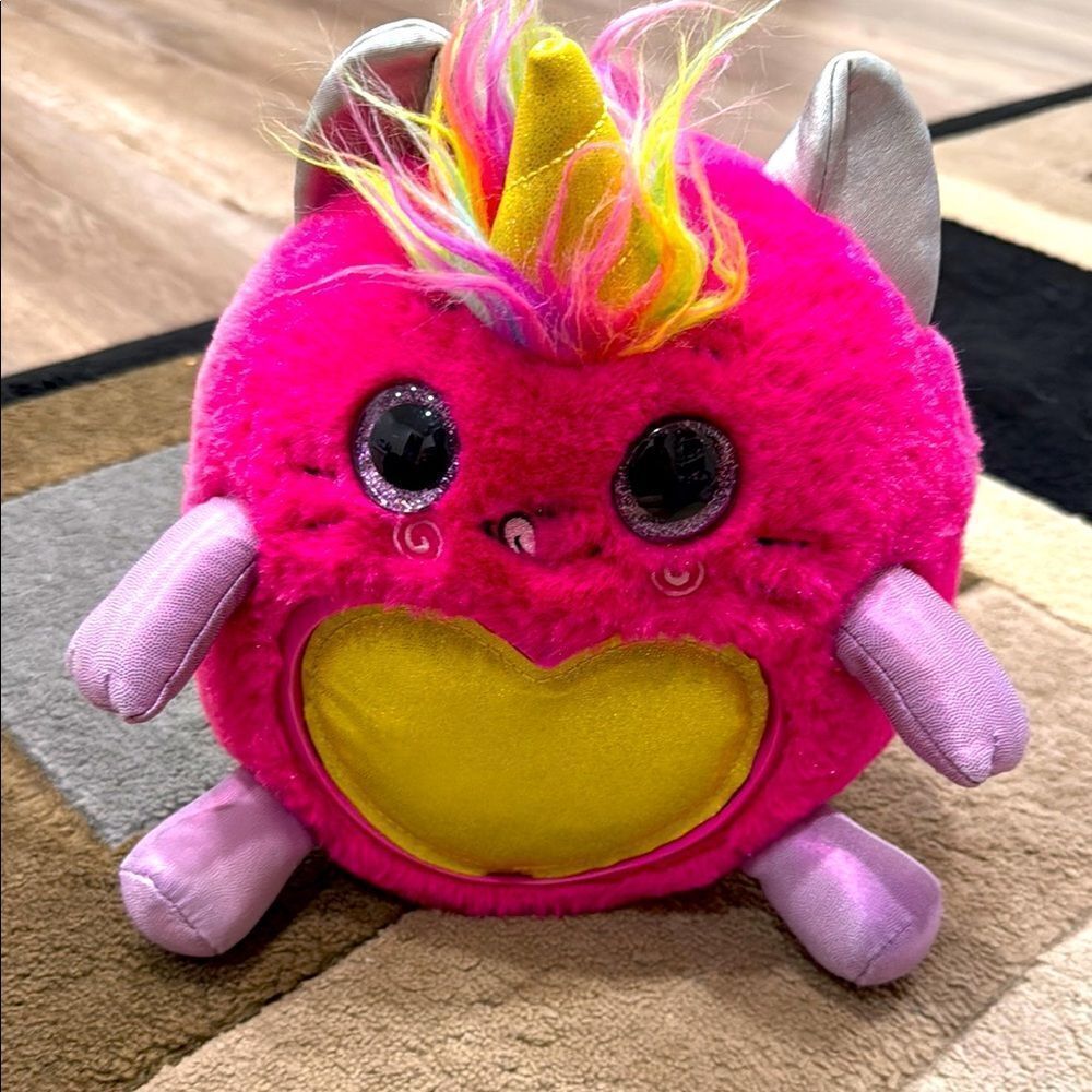 Target Pink and Yellow Unicorn Plush Toy